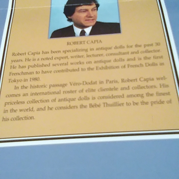 The Franklin Heirloom Be'be' Jumeau Doll - Picture 13 of 15